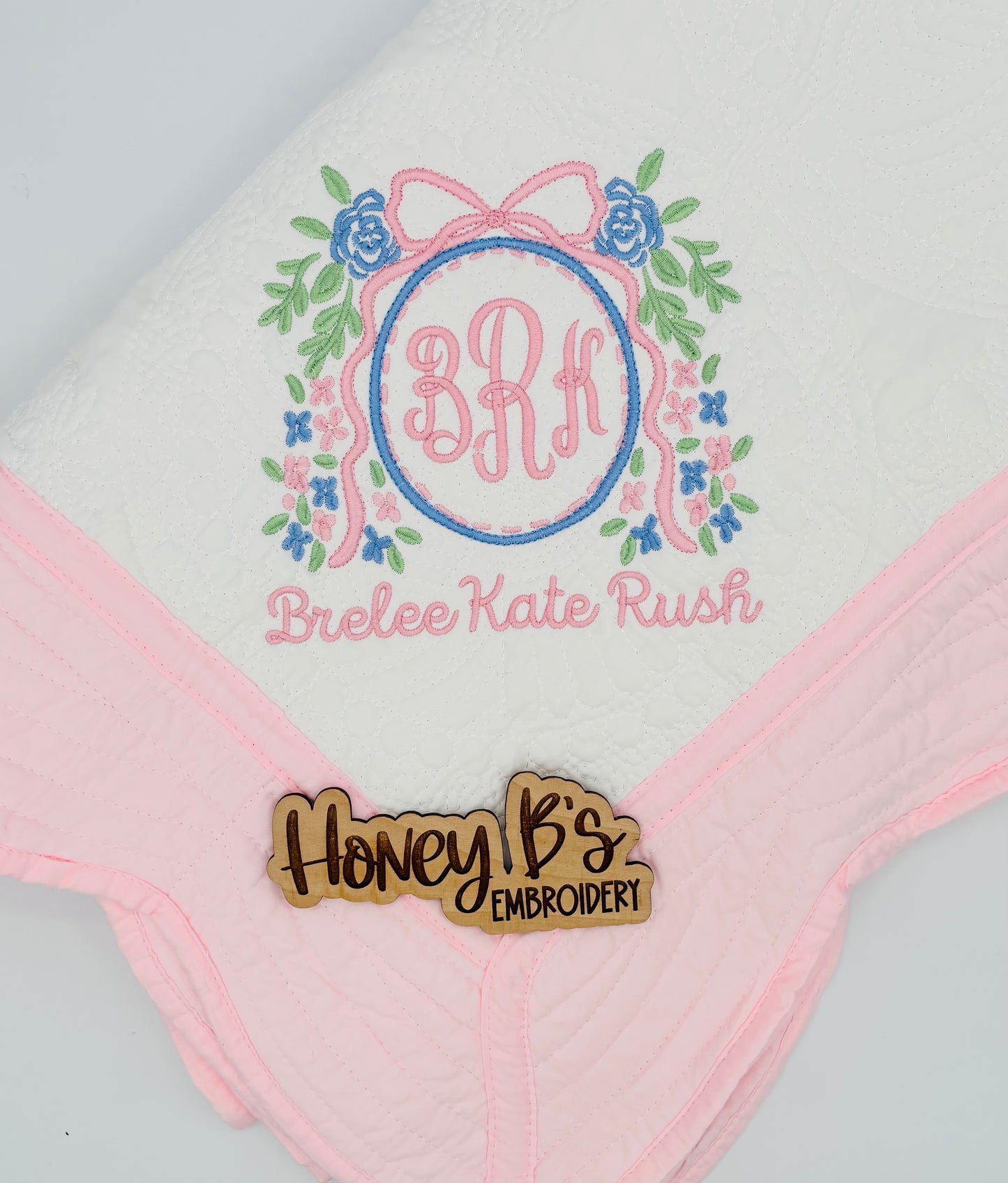 Baby girl quilt
