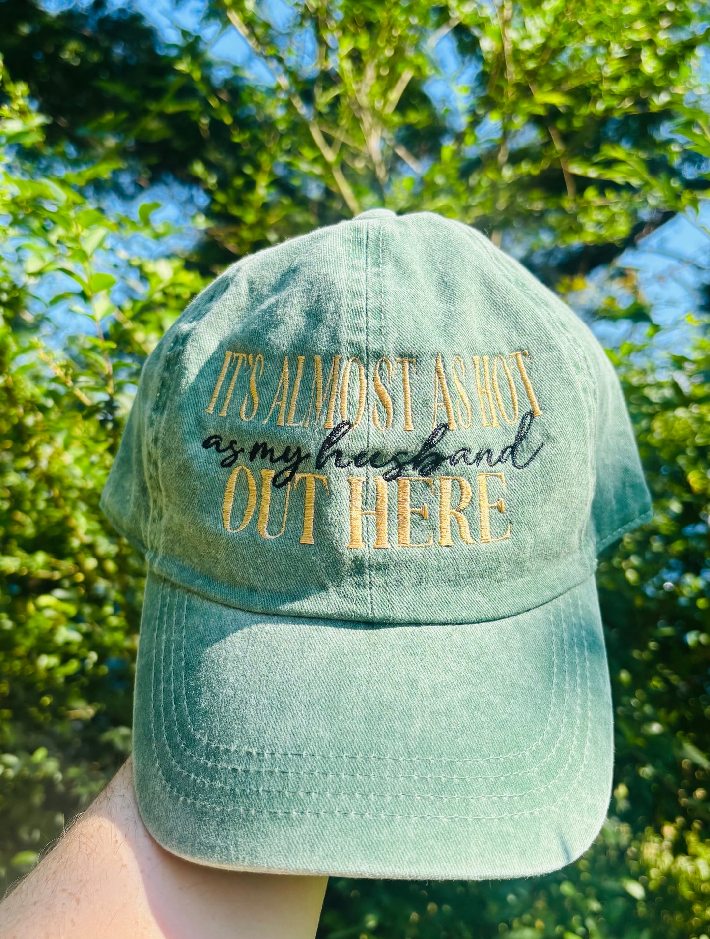 Hot husband baseball cap