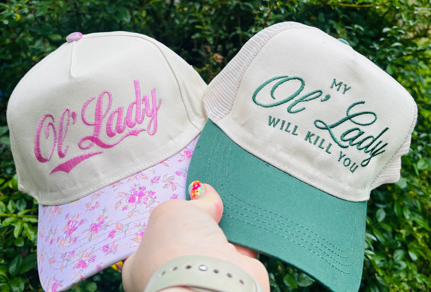 Ol lady hat set
