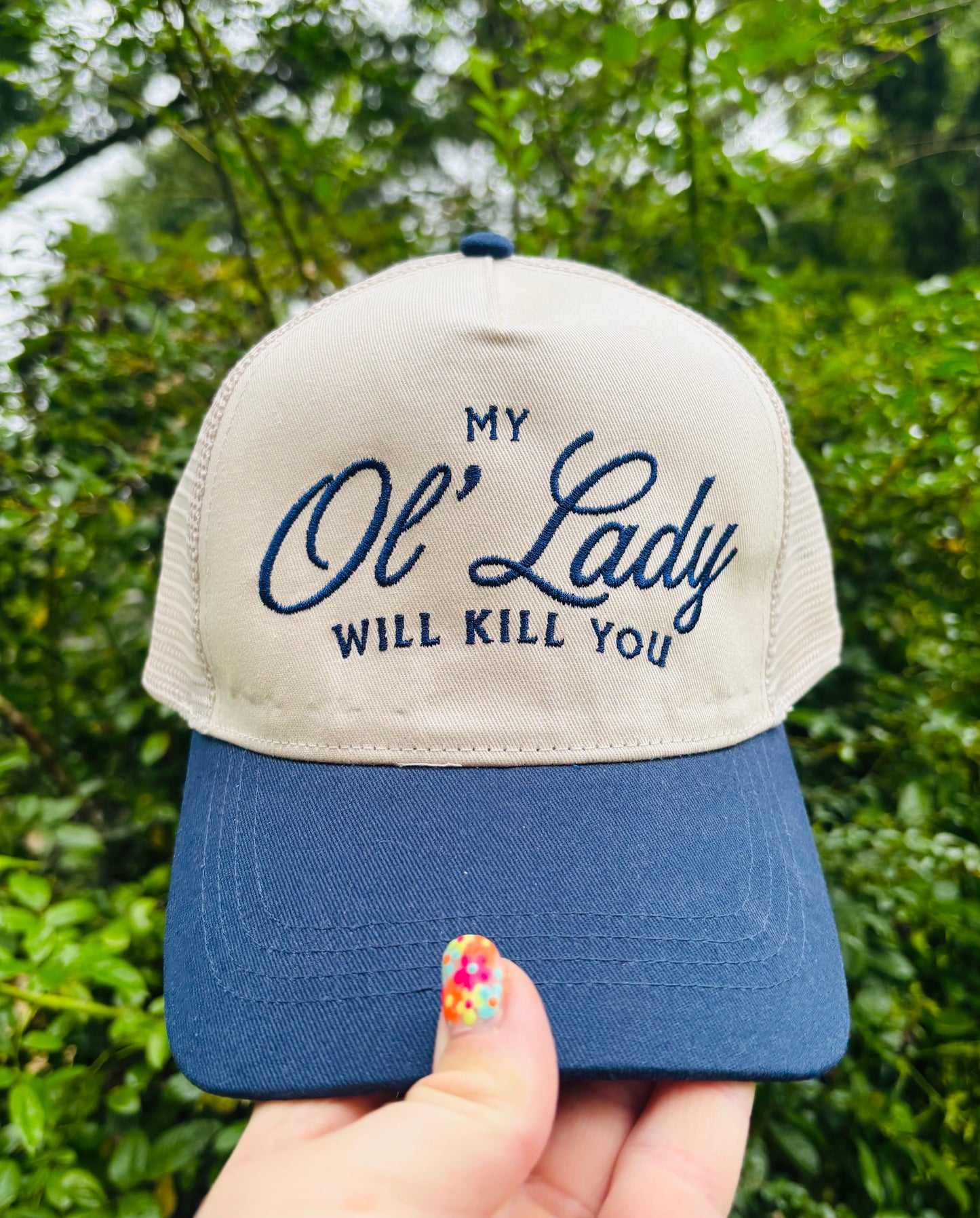 Ol lady hat set