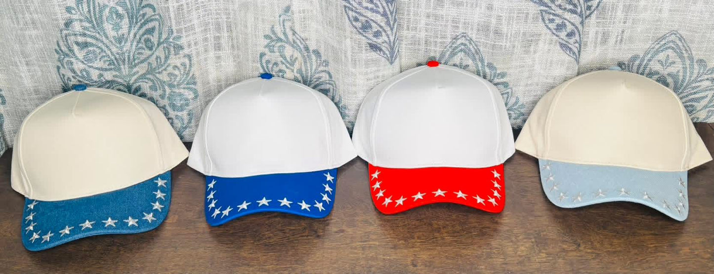 Loves her babies and America too Hat