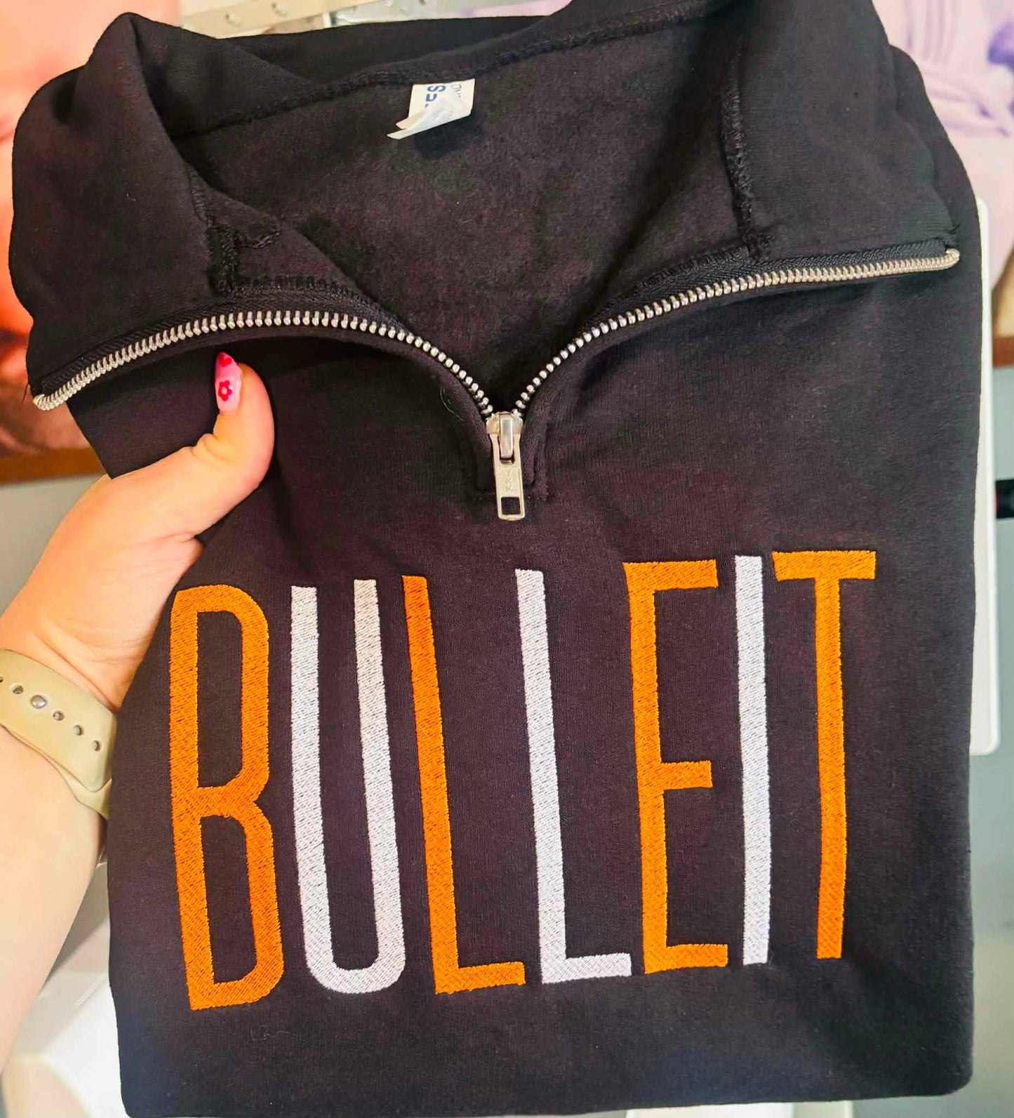 Custom pullover