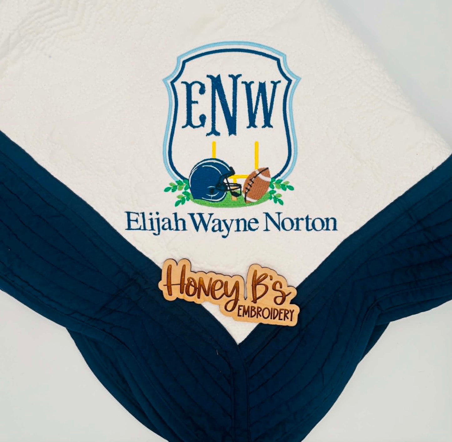 Football Heirloom Quilt