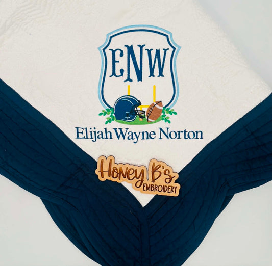 Football Heirloom Quilt
