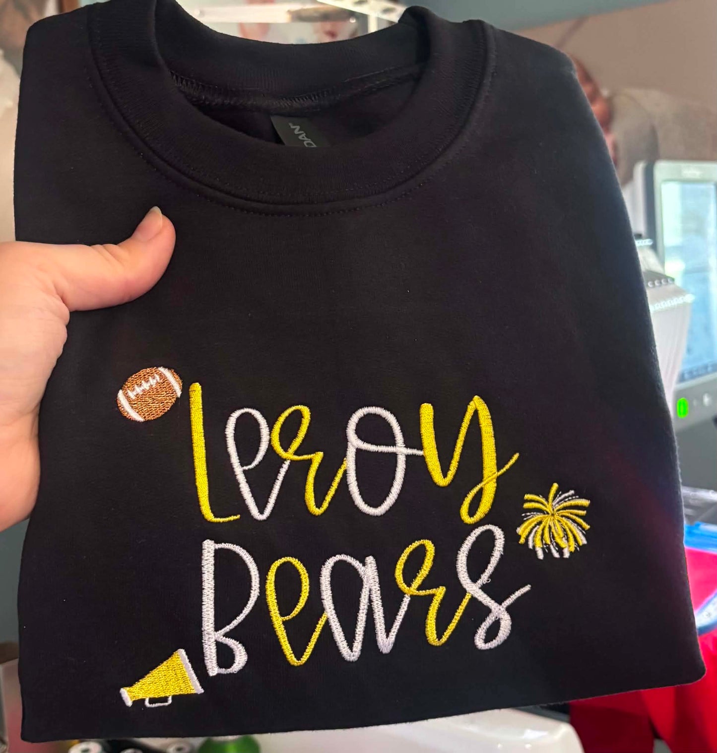 Girly School Spirit sweatshirt