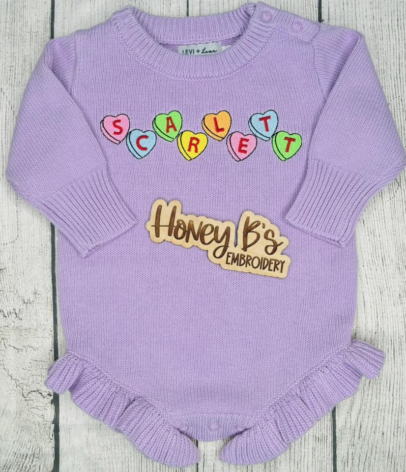 ruffle sweater bubble